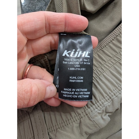 Kuhl Men's Size 38 Khaki Hiking Outdoor Shorts stretch travel gorpcore - Picture 6 of 7